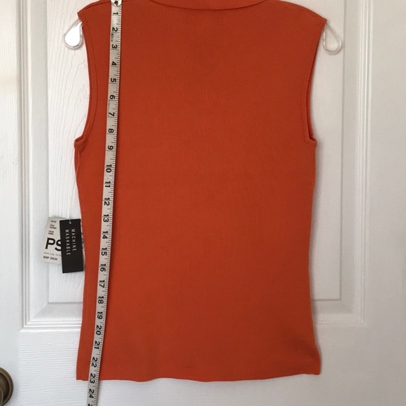 Sag Harbor Vest Knit Sleeveless Pullover Sweater - Picture 5 of 8